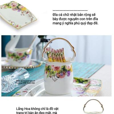 BỘ BÁT ĐŨA 58 MÓN PHÚ QUÝ